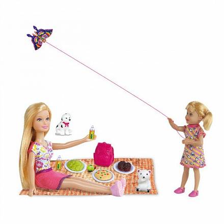 Набор из 2 кукол Lucy - Пикник - Мама и дитя с аксессуарами 